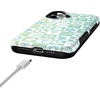 image:imageCasely iPhone 16 Case  The Boyfriend Collection  Forest Green  Bold Protective Design  Compatible with MagSafePura Vida  Coastal Checkers