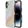 image:imageCasely iPhone 16 Case  The Boyfriend Collection  Forest Green  Bold Protective Design  Compatible with MagSafeRide The Wave  Pastel Rainbow Lined