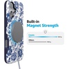 image:imageCasely iPhone 16 Case  The Boyfriend Collection  Forest Green  Bold Protective Design  Compatible with MagSafeRose to Fame  Blue  White Rose Floral