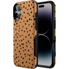image:imageCasely iPhone 16 Case  The Boyfriend Collection  Forest Green  Bold Protective Design  Compatible with MagSafeSpot On  Dotted Animal