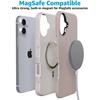 image:imageCasely iPhone 16 Case  The Boyfriend Collection  Forest Green  Bold Protective Design  Compatible with MagSafeTaupe on Nude