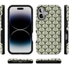 image:imageCasely iPhone 16 Case  The Boyfriend Collection  Forest Green  Bold Protective Design  Compatible with MagSafeThe Boyfriend Collection  Cabana Nights