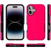 image:imageCasely iPhone 16 Case  The Boyfriend Collection  Forest Green  Bold Protective Design  Compatible with MagSafeThink Pink  Solid Neon Pink