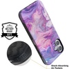 image:imageCasely iPhone 16 Case  The Boyfriend Collection  Forest Green  Bold Protective Design  Compatible with MagSafeTie Dying Over You  Purple Marble