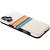 image:imageCasely iPhone 16 Case  The Boyfriend Collection  Forest Green  Bold Protective Design  Compatible with MagSafeTotally Groovy  Rainbow Stripes Color Block