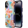 image:imageCasely iPhone 16 Case  The Boyfriend Collection  Forest Green  Bold Protective Design  Compatible with MagSafeTropical Heat  Beachy Collage