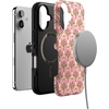 image:imageCasely iPhone 16 Case  The Boyfriend Collection  Forest Green  Bold Protective Design  Compatible with MagSafeTulip Tapestry  Jenna Palek x Casely