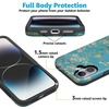 image:imageCasely iPhone 16 Case  The Boyfriend Collection  Forest Green  Bold Protective Design  Compatible with MagSafeVan Gogh  Almond Blossom Floral