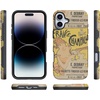 image:imageCasely iPhone 16 Case  The Boyfriend Collection  Forest Green  Bold Protective Design  Compatible with MagSafeVan Gogh  French Bubbly