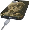 image:imageCasely iPhone 16 Case  The Boyfriend Collection  Forest Green  Bold Protective Design  Compatible with MagSafeVan Gogh  Skull of a Skeleton with Burning Cig