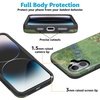 image:imageCasely iPhone 16 Case  The Boyfriend Collection  Forest Green  Bold Protective Design  Compatible with MagSafeVan Gogh  Vincents Admired Garden