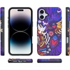 image:imageCasely iPhone 16 Case  The Boyfriend Collection  Forest Green  Bold Protective Design  Compatible with MagSafeViva La Vida  Frida Kahlo Collage