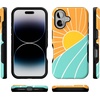 image:imageCasely iPhone 16 Case  The Boyfriend Collection  Forest Green  Bold Protective Design  Compatible with MagSafeWaves  Rays  Sunshine