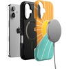 image:imageCasely iPhone 16 Case  The Boyfriend Collection  Forest Green  Bold Protective Design  Compatible with MagSafeWaves  Rays  Sunshine
