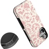image:imageCasely iPhone 16 Case  The Boyfriend Collection  Forest Green  Bold Protective Design  Compatible with MagSafeWestern Bloom  Jenna Palek x Casely