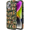 image:imageCasely iPhone 16 Pro Case  Mystic Moss  Green Enchanted Shimmer  Compatible with MagSafe  Classic Ultra Slim DesignBook Nook  Floral Library