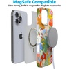 image:imageCasely iPhone 16 Pro Case  Mystic Moss  Green Enchanted Shimmer  Compatible with MagSafe  Classic Ultra Slim DesignBotanical Blooms  Floral Patchwork