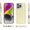 image:imageCasely iPhone 16 Pro Case  Mystic Moss  Green Enchanted Shimmer  Compatible with MagSafe  Classic Ultra Slim DesignButter Yellow Stripes  Sunday Best