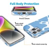 image:imageCasely iPhone 16 Pro Case  Mystic Moss  Green Enchanted Shimmer  Compatible with MagSafe  Classic Ultra Slim DesignCurrent MOOd  Light Blue Cow Print