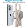 image:imageCasely iPhone 16 Pro Case  Mystic Moss  Green Enchanted Shimmer  Compatible with MagSafe  Classic Ultra Slim DesignFit Check  Neutral Checkerboard Checkered