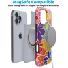 image:imageCasely iPhone 16 Pro Case  Mystic Moss  Green Enchanted Shimmer  Compatible with MagSafe  Classic Ultra Slim DesignFlower Patch  MultiColor Floral