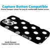 image:imageCasely iPhone 16 Pro Case  Mystic Moss  Green Enchanted Shimmer  Compatible with MagSafe  Classic Ultra Slim DesignHigh Contrast  Black Polka Dot