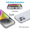 image:imageCasely iPhone 16 Pro Case  Mystic Moss  Green Enchanted Shimmer  Compatible with MagSafe  Classic Ultra Slim DesignLovebug  Blue Hearts