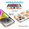 image:imageCasely iPhone 16 Pro Case  Mystic Moss  Green Enchanted Shimmer  Compatible with MagSafe  Classic Ultra Slim DesignMain Squeeze  Orange Stamped