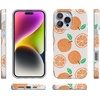 image:imageCasely iPhone 16 Pro Case  Mystic Moss  Green Enchanted Shimmer  Compatible with MagSafe  Classic Ultra Slim DesignMain Squeeze  Orange Stamped