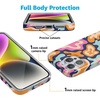 image:imageCasely iPhone 16 Pro Case  Mystic Moss  Green Enchanted Shimmer  Compatible with MagSafe  Classic Ultra Slim DesignMidnight Color Splash  Abstract Retro