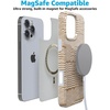 image:imageCasely iPhone 16 Pro Case  Mystic Moss  Green Enchanted Shimmer  Compatible with MagSafe  Classic Ultra Slim DesignMocha Ripple  Brown Waves