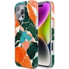 image:imageCasely iPhone 16 Pro Case  Mystic Moss  Green Enchanted Shimmer  Compatible with MagSafe  Classic Ultra Slim DesignOf Quartz  Sculpted Marble