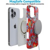 image:imageCasely iPhone 16 Pro Case  Mystic Moss  Green Enchanted Shimmer  Compatible with MagSafe  Classic Ultra Slim DesignPainted Flowers  Frida Kahlo Floral