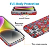image:imageCasely iPhone 16 Pro Case  Mystic Moss  Green Enchanted Shimmer  Compatible with MagSafe  Classic Ultra Slim DesignPainted Flowers  Frida Kahlo Floral