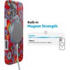 image:imageCasely iPhone 16 Pro Case  Mystic Moss  Green Enchanted Shimmer  Compatible with MagSafe  Classic Ultra Slim DesignPainted Flowers  Frida Kahlo Floral
