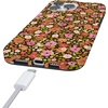 image:imageCasely iPhone 16 Pro Case  Mystic Moss  Green Enchanted Shimmer  Compatible with MagSafe  Classic Ultra Slim DesignRustic Roses  Boho Bouquet