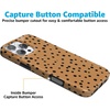 image:imageCasely iPhone 16 Pro Case  Mystic Moss  Green Enchanted Shimmer  Compatible with MagSafe  Classic Ultra Slim DesignSpot On  Dotted Animal Print