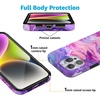 image:imageCasely iPhone 16 Pro Case  Mystic Moss  Green Enchanted Shimmer  Compatible with MagSafe  Classic Ultra Slim DesignTie Dying Over You  Purple Marble iPhone
