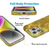 image:imageCasely iPhone 16 Pro Case  Mystic Moss  Green Enchanted Shimmer  Compatible with MagSafe  Classic Ultra Slim DesignVan Gogh  Sunflowers Floral