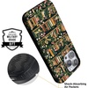 image:imageCasely iPhone 16 Pro Max Case  Night Walk  The Beatles Abbey Road Dual Image  Bold Protective Design  MagSafe Compatible DesignBook Nook  Floral Library