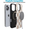 image:imageCasely iPhone 16 Pro Max Case  Night Walk  The Beatles Abbey Road Dual Image  Bold Protective Design  MagSafe Compatible DesignFit Check  Neutral Checkerboard Checkered