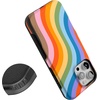 image:imageCasely iPhone 16 Pro Max Case  Night Walk  The Beatles Abbey Road Dual Image  Bold Protective Design  MagSafe Compatible DesignLove for All  Rainbow Pride
