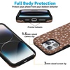 image:imageCasely iPhone 16 Pro Max Case  Night Walk  The Beatles Abbey Road Dual Image  Bold Protective Design  MagSafe Compatible DesignMocha Meadow  Tiny Flowers