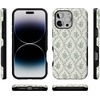 image:imageCasely iPhone 16 Pro Max Case  Night Walk  The Beatles Abbey Road Dual Image  Bold Protective Design  MagSafe Compatible DesignSage Tapestry  Floral Vines