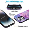 image:imageCasely iPhone 16 Pro Max Case  Night Walk  The Beatles Abbey Road Dual Image  Bold Protective Design  MagSafe Compatible DesignTie Dying Over You  Purple Marble