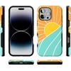 image:imageCasely iPhone 16 Pro Max Case  Night Walk  The Beatles Abbey Road Dual Image  Bold Protective Design  MagSafe Compatible DesignWaves  Rays  Sunshine