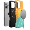 image:imageCasely iPhone 16 Pro Max Case  Night Walk  The Beatles Abbey Road Dual Image  Bold Protective Design  MagSafe Compatible DesignWaves  Rays  Sunshine