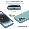 image:imageCasely iPhone 17 Case  Kiwi Kiss  Matcha Green Shimmer  Bold Protective Design  MagSafe Compatible DesignAquamarine  Ocean Blue Shimmer