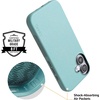 image:imageCasely iPhone 17 Case  Kiwi Kiss  Matcha Green Shimmer  Bold Protective Design  MagSafe Compatible DesignAquamarine  Ocean Blue Shimmer