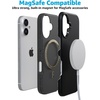 image:imageCasely iPhone 17 Case  Kiwi Kiss  Matcha Green Shimmer  Bold Protective Design  MagSafe Compatible DesignBlack on Black